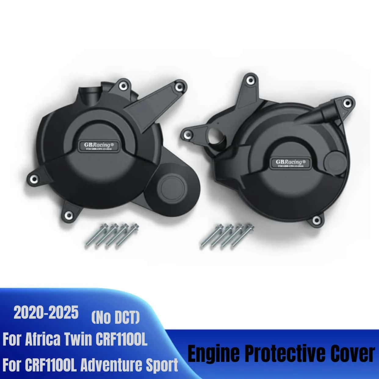 

Для Honda Africa Twin CRF1100L/CRF1100L Adventure Sport (без DCT) 2020-2025 Для GBRacing Защитная крышка двигателя мотоцикла