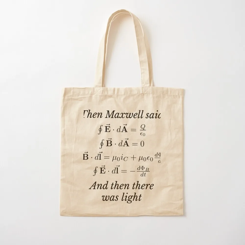 

maxwells equations Tote Bag