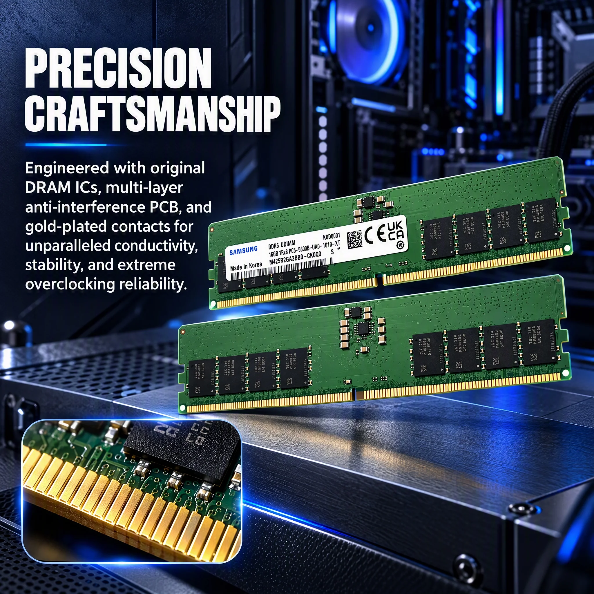 Samsung DDR5 Desktop RAM 8GB 1 – Ddr5 4800Mhz Bewertung und Preis