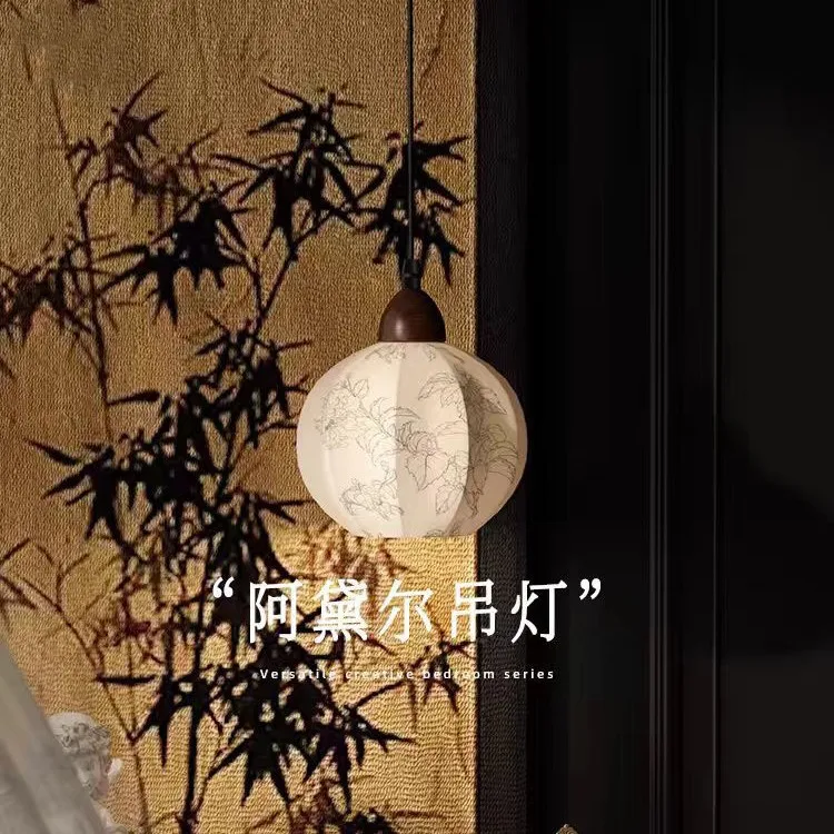 

Новый светильник для главной спальни, прикроватные маленькие люстры, вход в журнал Гуаньпу, художественный декоративный подвесной светильник для прихожей