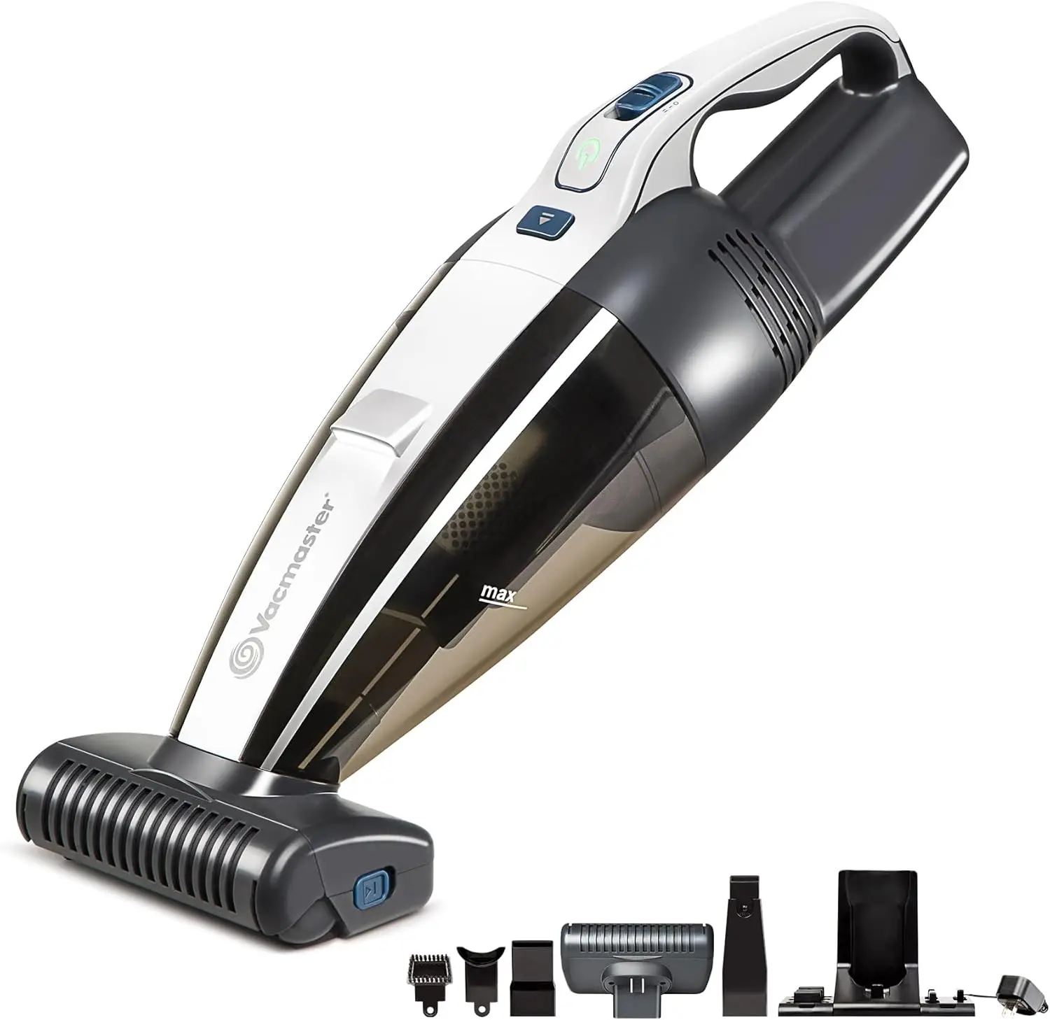 

Cordless Pet Hair Hand Vacuum with Motorized Nozzle, 2 Speeds, LED Light for Home and Car Cleaning