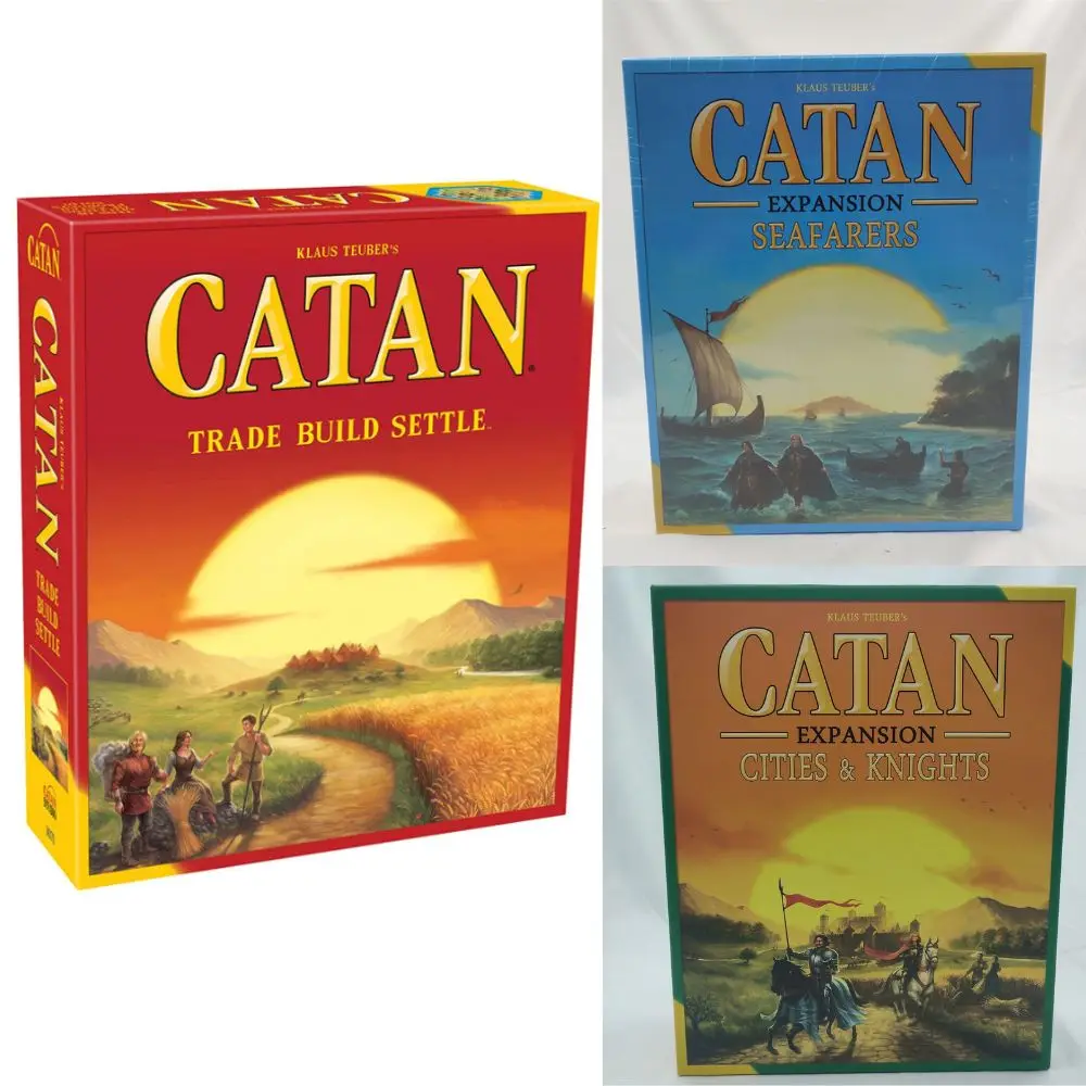 catan board game puzzle leisure toy game card edition playing games 2-8 people party card games