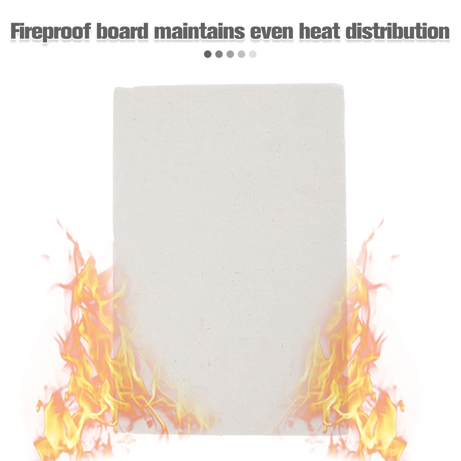 Ceramic Fiber Insulation Board Fireproof Heat Resistant Board for Pizza Oven Fireplace Wood Stove Bbq High Temp Ceramic