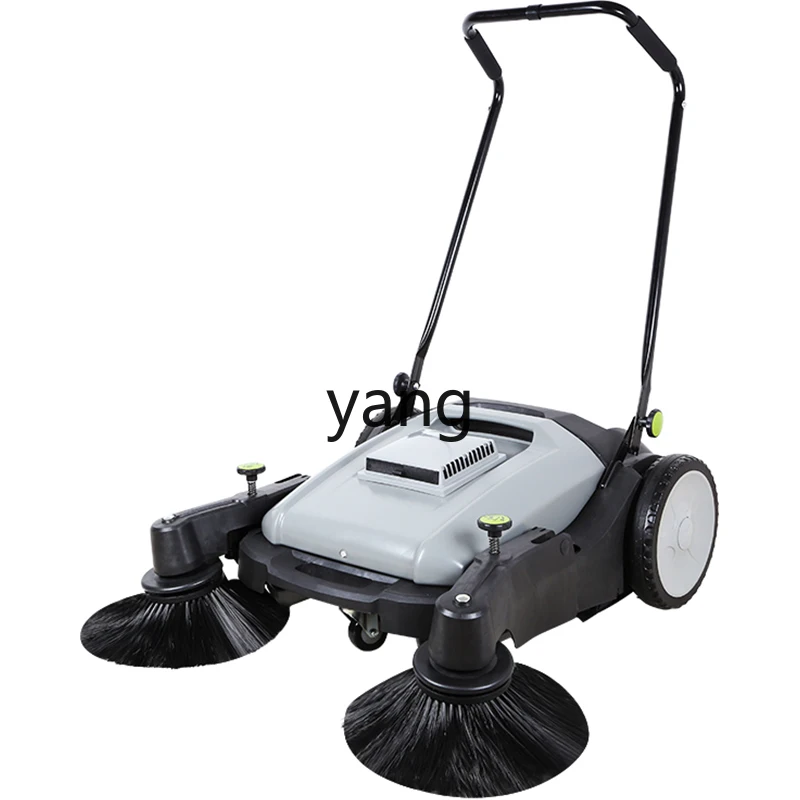 

LMM Hand Push Industrial Factory Workshop Outdoor Road Ground Unpowered Cleaning Rubbish Collector