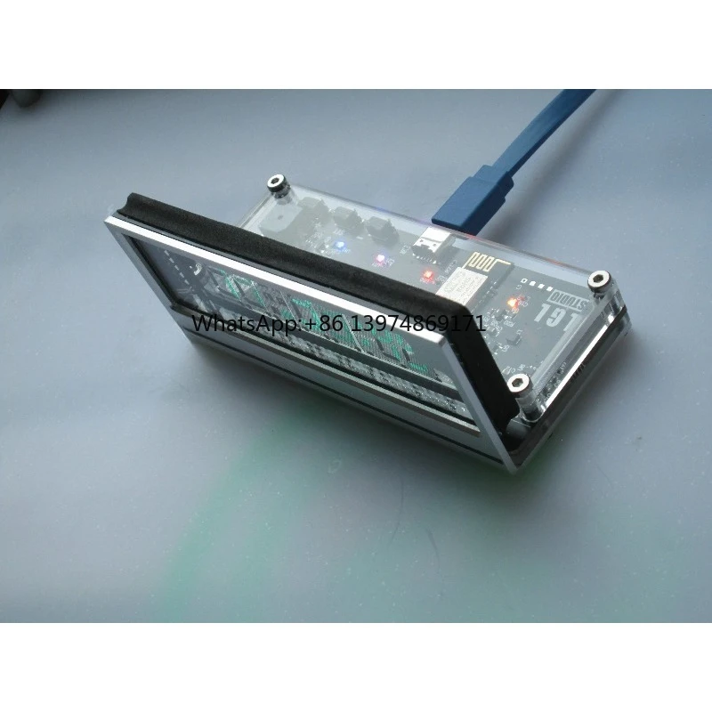 Vacuum Fluorescent Display VFD Clock WiFi Alarm Clock Timing Function Desktop Digital Clock