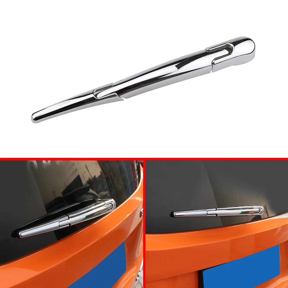 

Car Rear Window Wipers Cover for Jeep Renegade 2014 - 2022 Windshield Protective Sticker Trim 3Pcs ABS Chrome Accessories