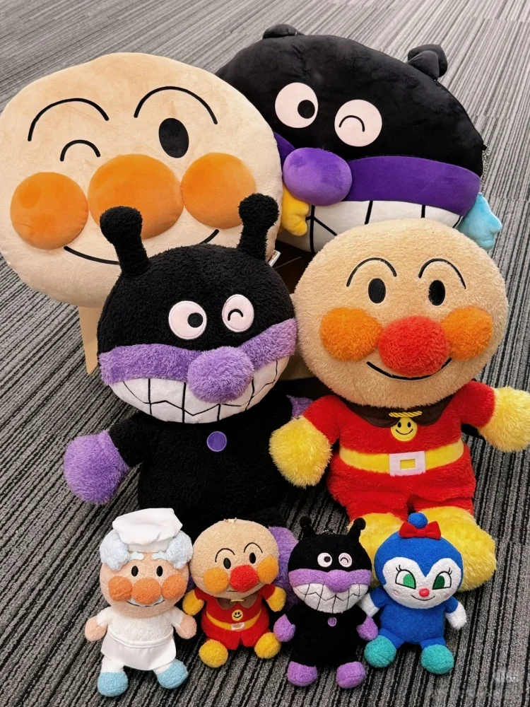 بانداي بريدمان ألعاب من نسيج مخملي غمزة موضوع الجلوس الشكل على ظهره قلادة لينة محشوة الحيوان هدية لمحبي أنيمي والألعاب #3