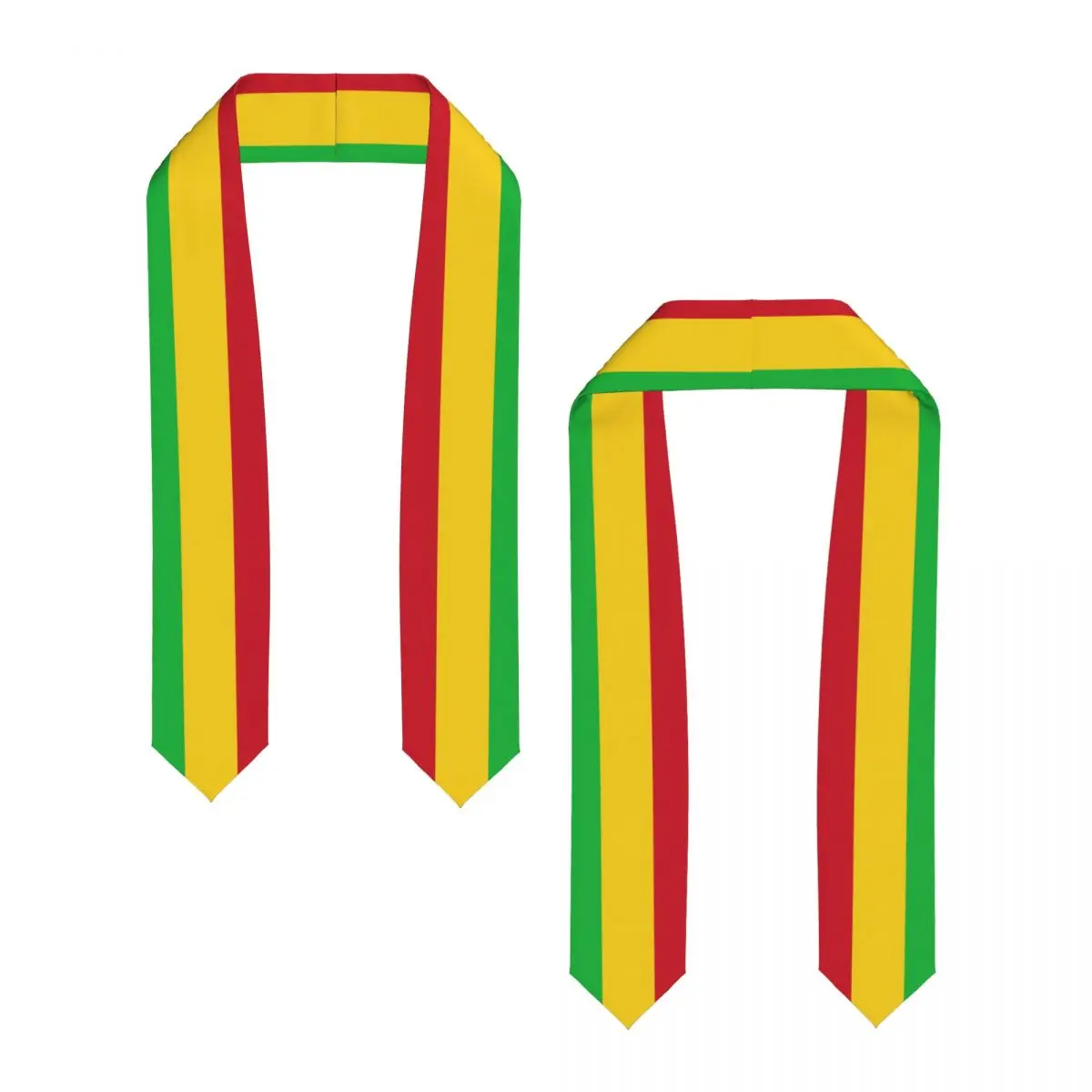 Mali Flag Unisex Adult Graduation Stole Shawl for Academic Commencements Celebration Uniform