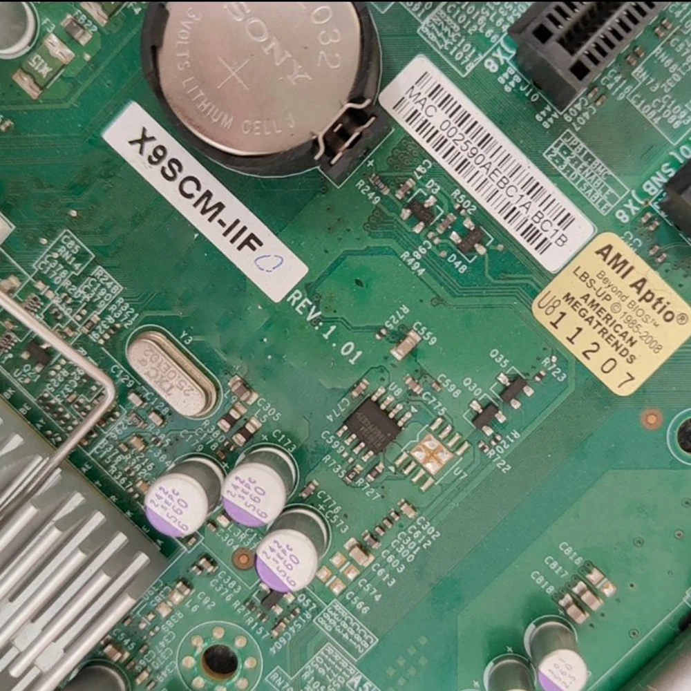 

For Supermicro server motherboard X9SCM-IIF