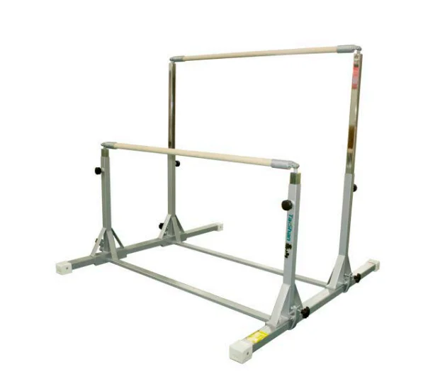 Professional Kids Uneven Bars Adjustable Height Horizontal Bar Gymnastics Equipment