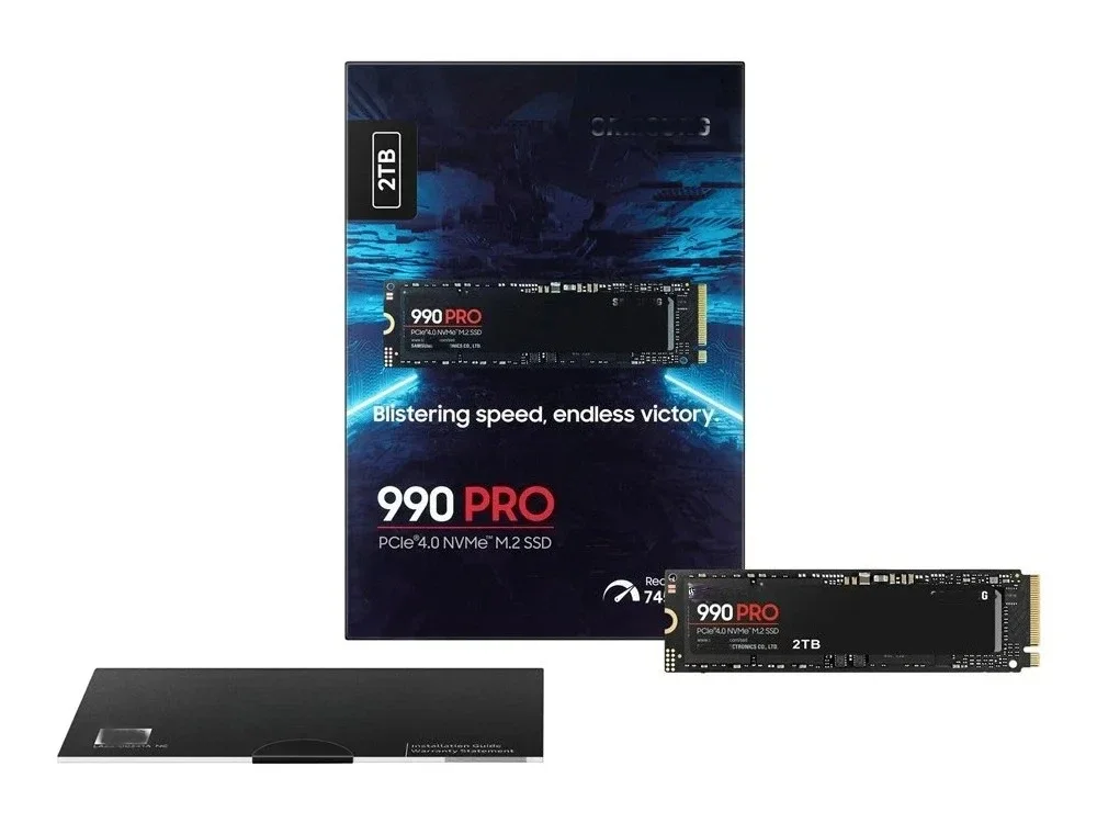 Sam-sung 990 Pro 2 TB M.2 Disk SSD NVMe M.2 PCIe 4 M.2 2280 Internal Solid State Hard Drive for Gaming Desktop Laptop PC