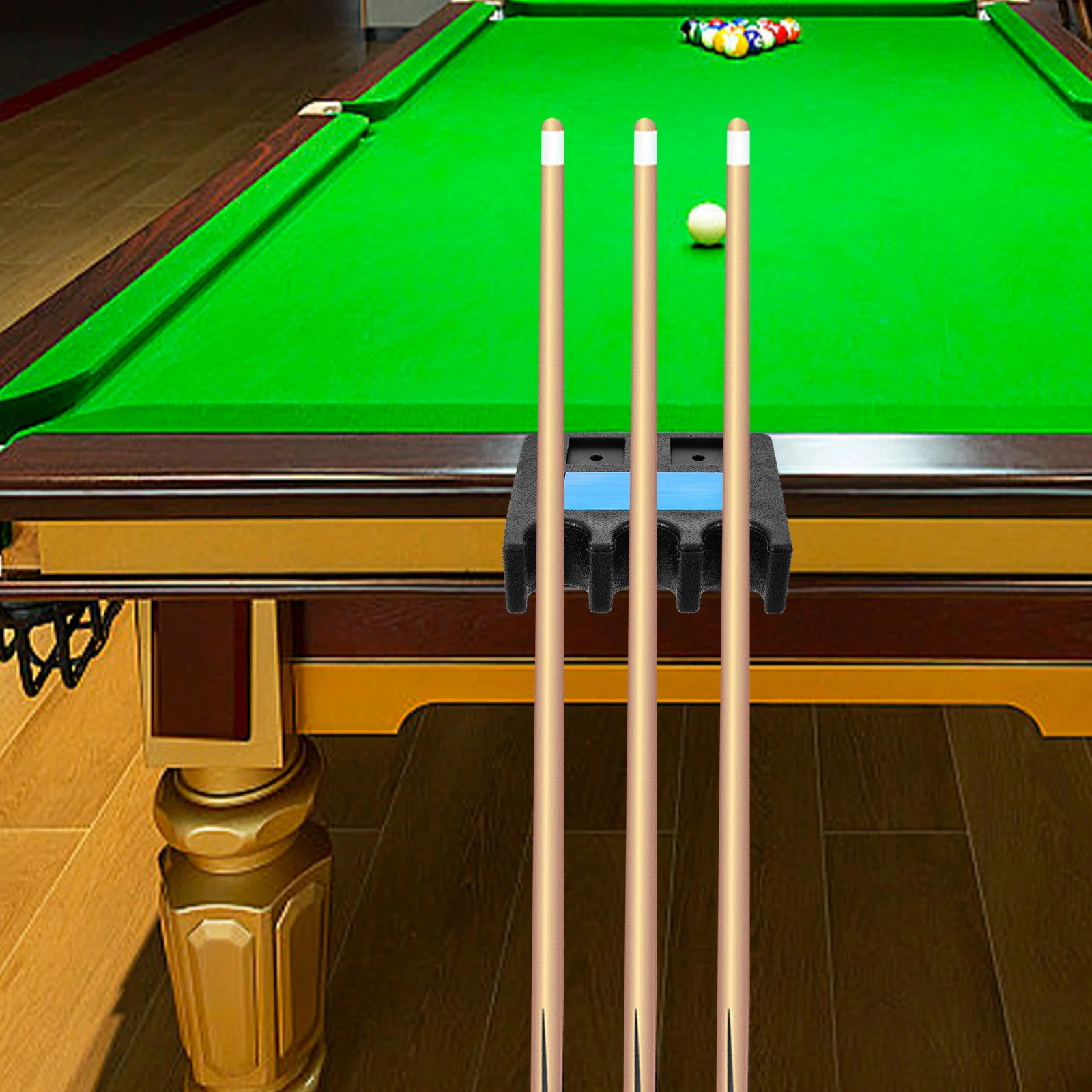 

Billiard Pole Rack Pool Cue Holder Metal Plastic Self-Adhesive Cue Organizer Mount Display Stand Pool Stick Holder
