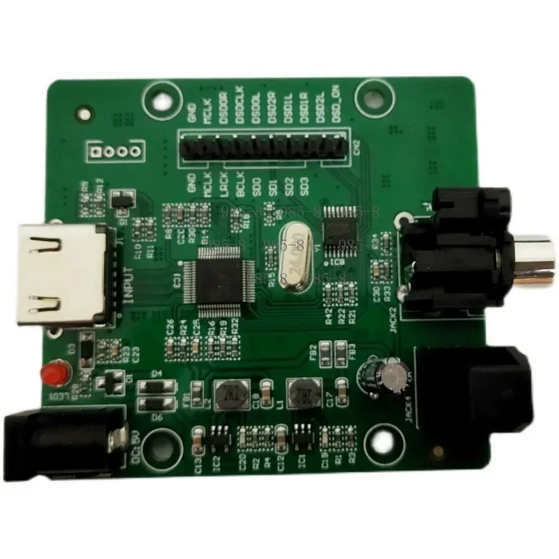 Supports I2S/Coaxial/Optical/Multichannel DSD HDMI Split Digital Audio Converter