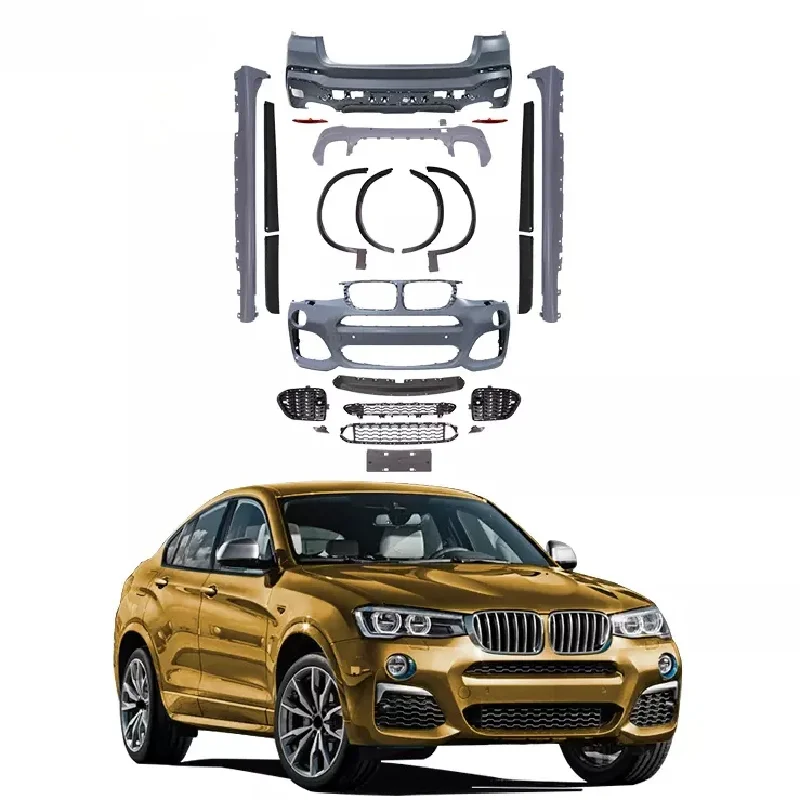 

STLF For BMWs X4 G02 2018 Car Accessories Upgrade to X4m F98 Body Kit With Front car Bumpers