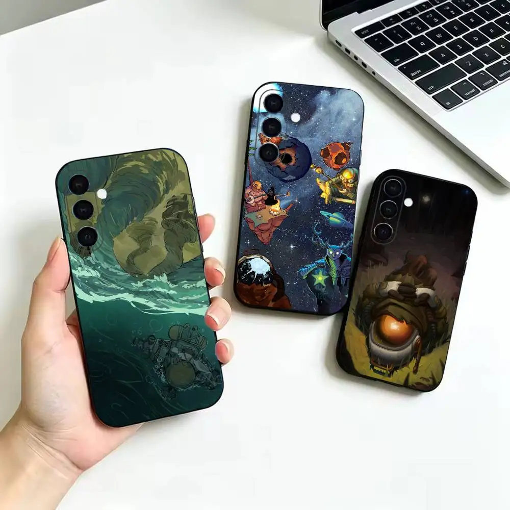 Outer W-Wilds Game Soft Black Cover, Fit for Samsung Galaxy A02S,A12,A22,A32,A42,A52,A21S,A31,A41,A51,A71,A72,A73,A30S