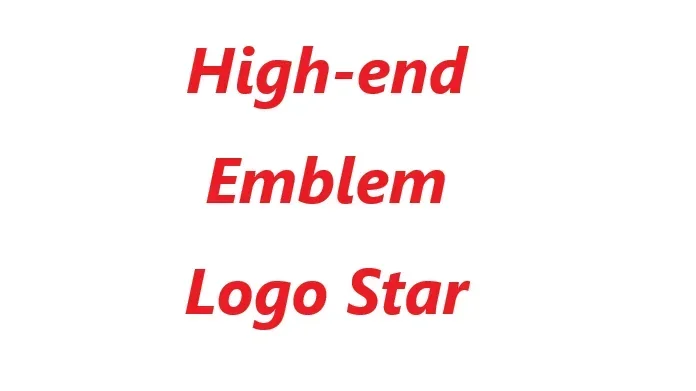 High-end Custom Emblem Logo for Mercedes, Distronic Trident Star (No Photo)