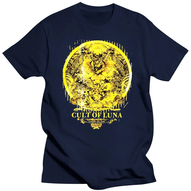 Cult Of Luna Men'S Eternal Kingdom T-Shirt Black Rockabilia Vintage Graphic Tee Shirt