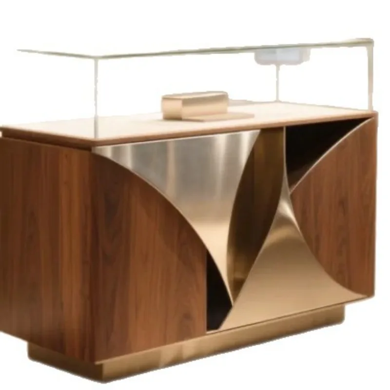 Vitrina de joyería con luces LED