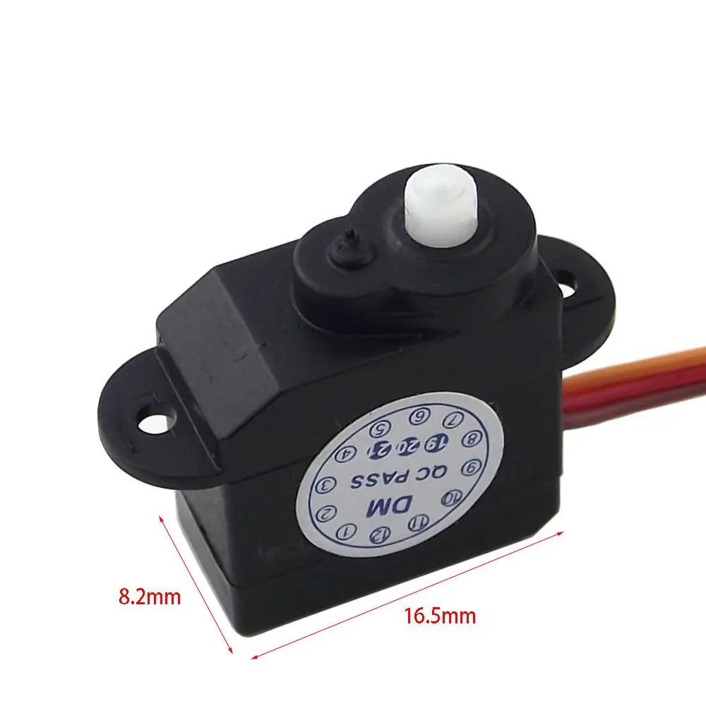 2g Digital Servo 260 Degree Rotation Miniature Mini Servo for Car Model Miniature Servo Indoor Flight Aircraft Model Servo