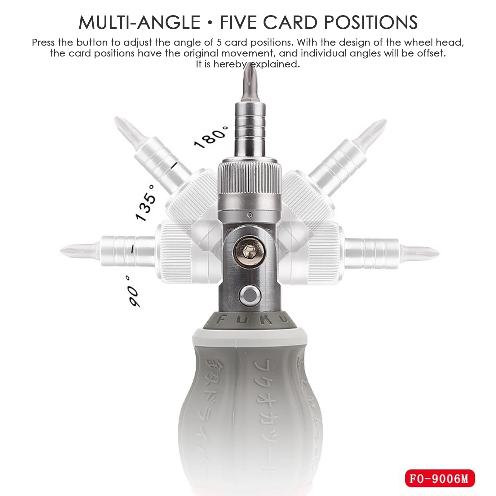 Multi-angle Ratchet Screwdriver Combination Set Home Repair Tool Cross Word 9006M Screwdriver multifunctional tools