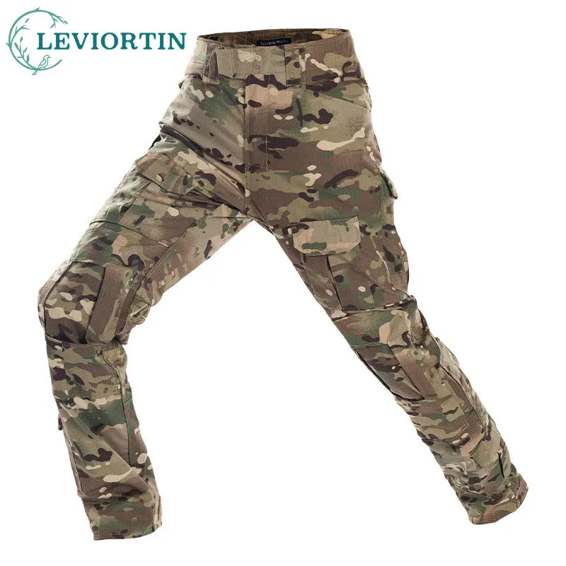 Pantalones de camuflaje del ejército Multicam para hombre, pantalones tácticos militares de trabajo, ropa de caza, Airsoft, pantalones de