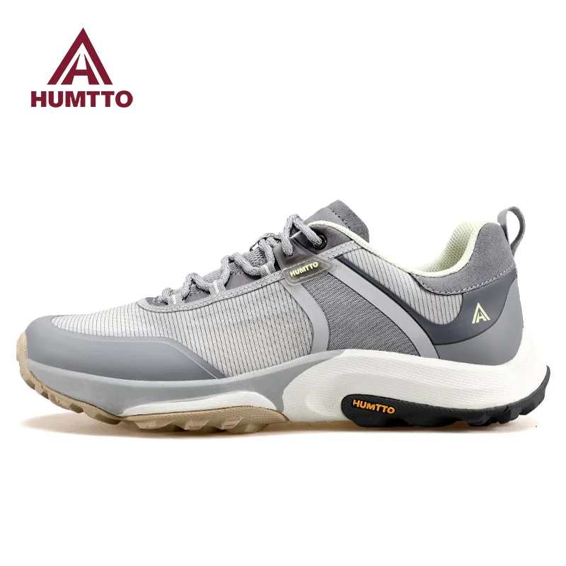 

HUMTTO Men's hiking shoes lightweight casual trekking sneakers women's anti slip breathable couple running shoes tennis shoes