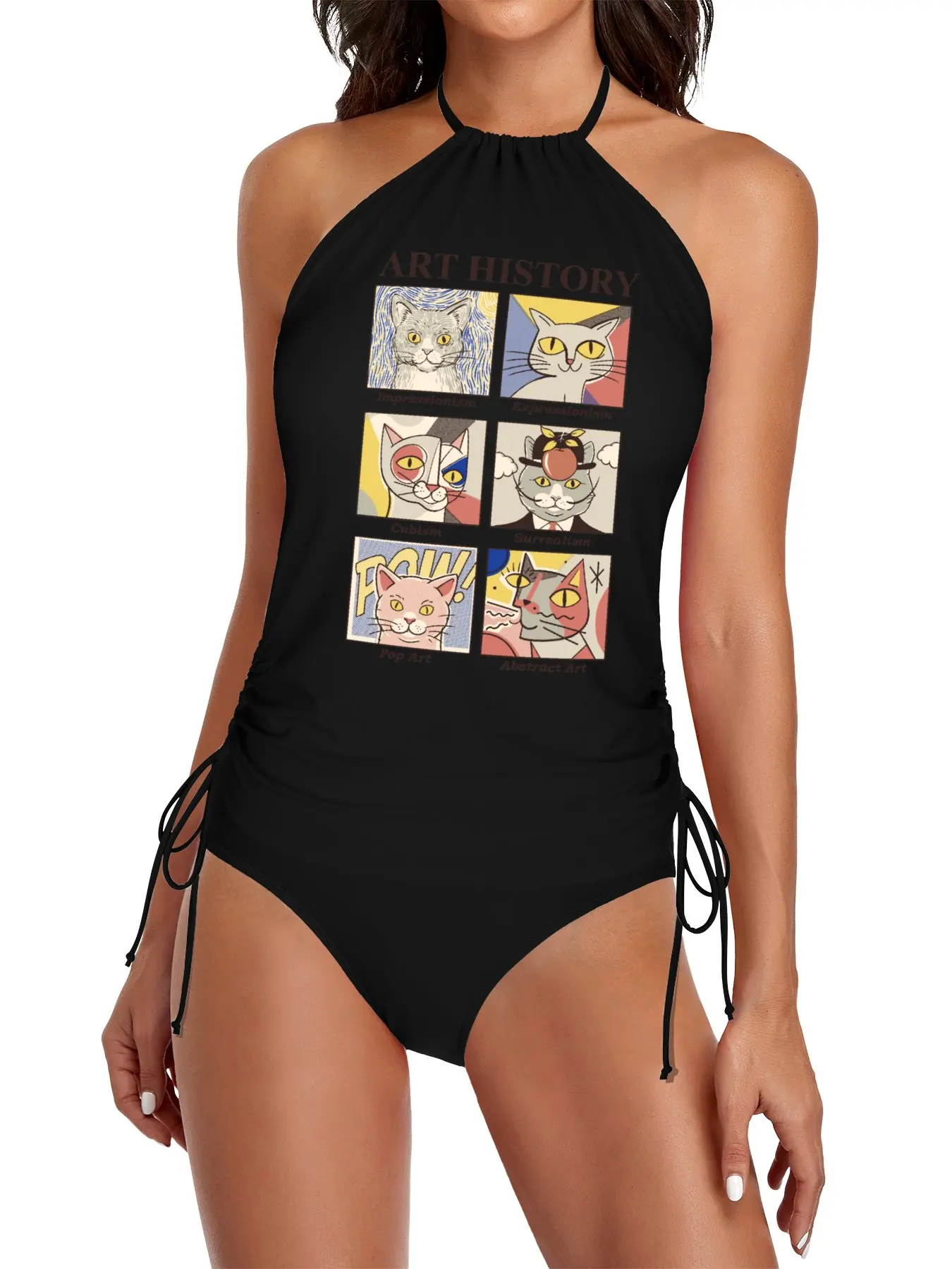 

Art History Split Swimsuit Set Women's two-piece swimwear swimsuits 2025 swimsuit for women