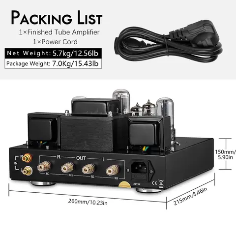 10 best sales ventilförstärkare hifi - №10