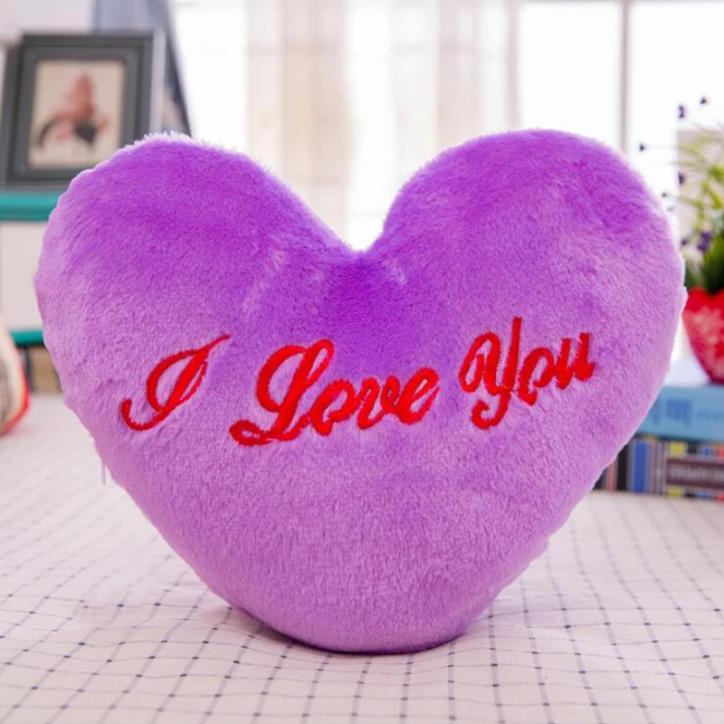 Luminous Pillow Star Cushion Colorful Glowing Pillow Plush Doll Star Heart Bear Paw Led Light Toys For Girl Kids Christmas Gifts