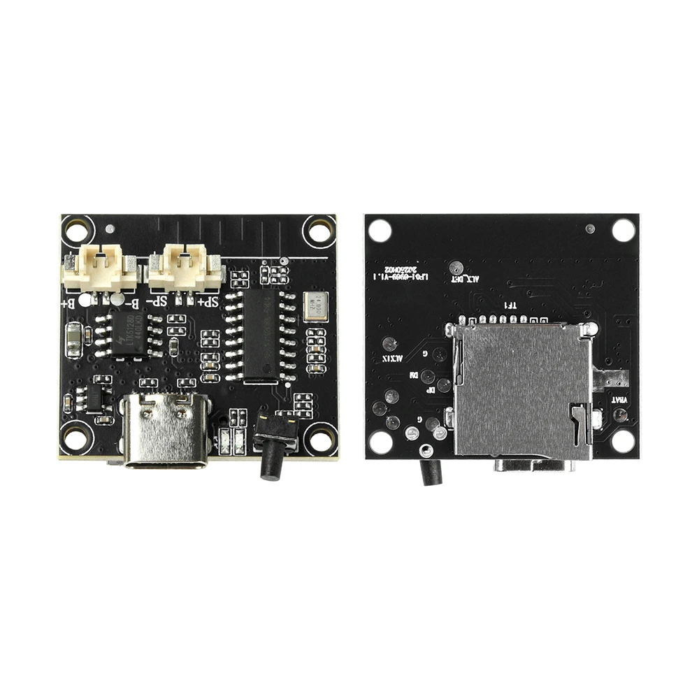 وحدة مضخم صوت BT 5 فولت 3 وات مع ضبط قابل للتعديل، تدعم بطاقة Tf، تشغيل بطاقة الذاكرة من النوع C