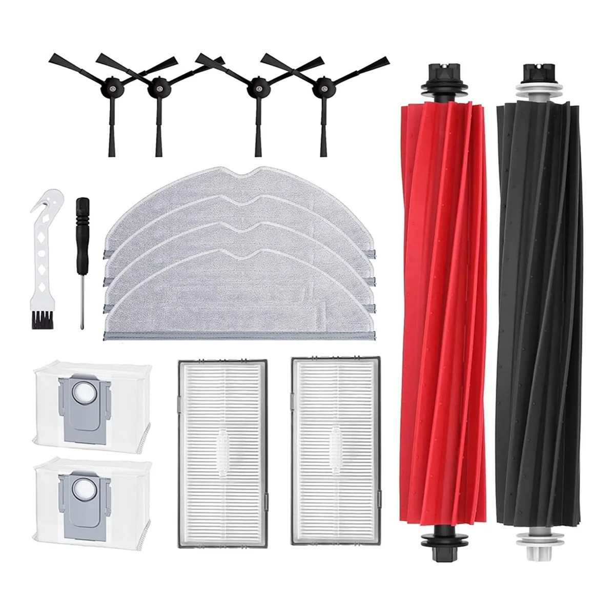 

A04V For S8 S8 PLUS S8+ S8 Pro Ultra Vacuum Cleaner Hepa Filter Mop Cloth Dust Bag Replacement Parts