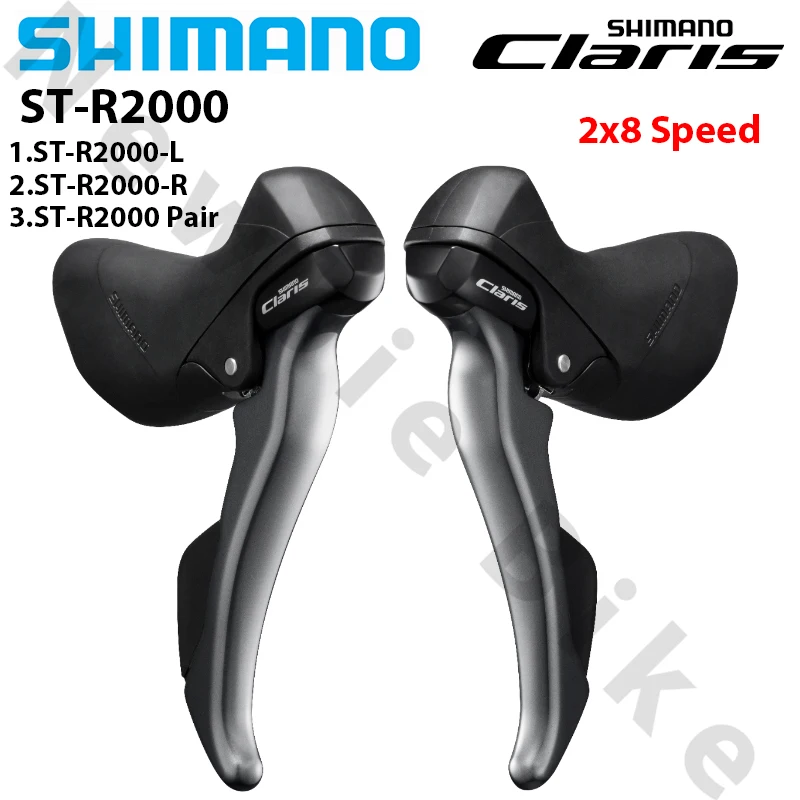 AliExpress Shimano Claris R2000 ST-R2000 DUAL CONTROL LEVER Rim Brake 2x8 Speed DOUBLE Road Bike Levers Left Side Right Side or Pair