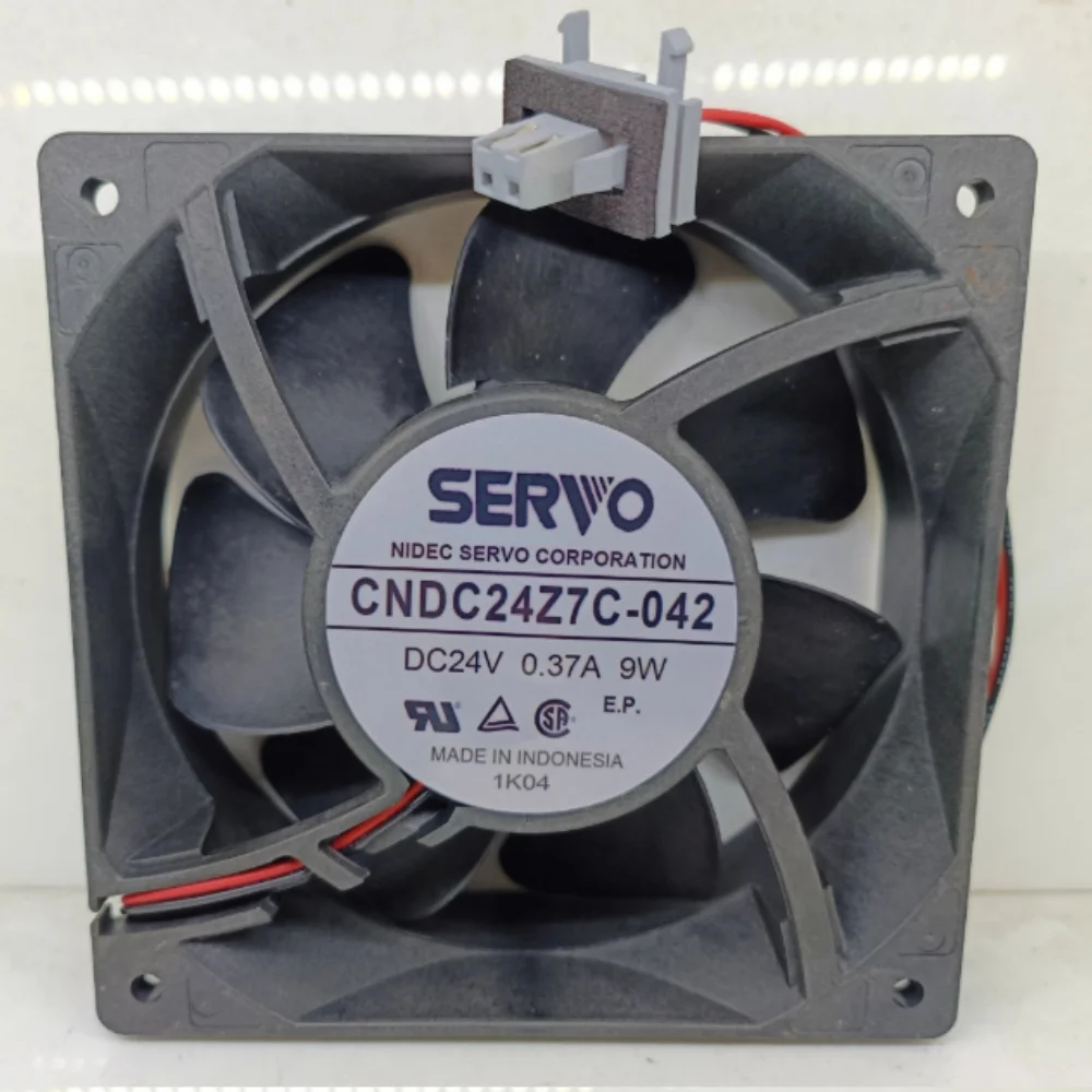 Original genuine SERVO CNDC24Z7C-042 24V0.37A 9W two-wire inverter cooling fan