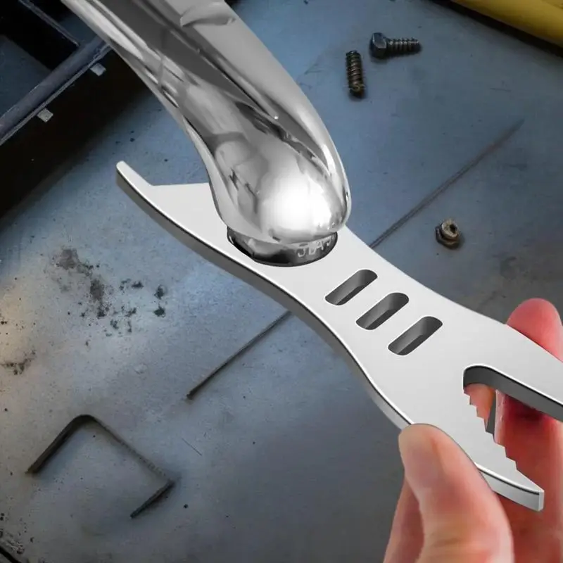 さまざまなネジサイズに対応するユニバーサルハンドツール、DIY多機能両頭オープンエンドレンチ、トルクレンチハードウェアガジェット