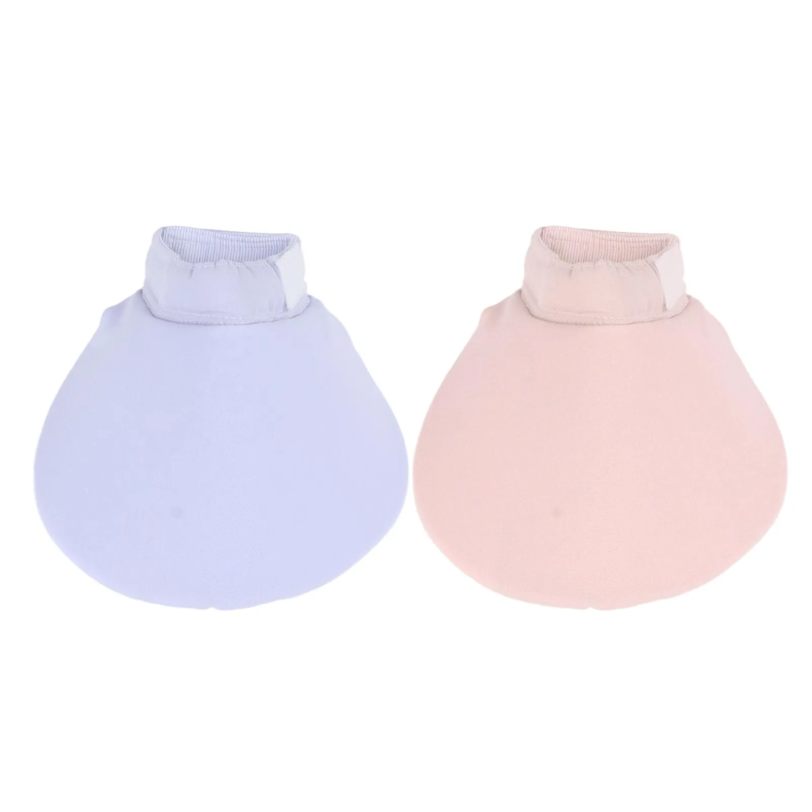 Pet Collar Bib Hook and Loop Closure Cat Saliva Bib Lightweight Adjustable Prevent Licking Bite Soft for Daily for Party