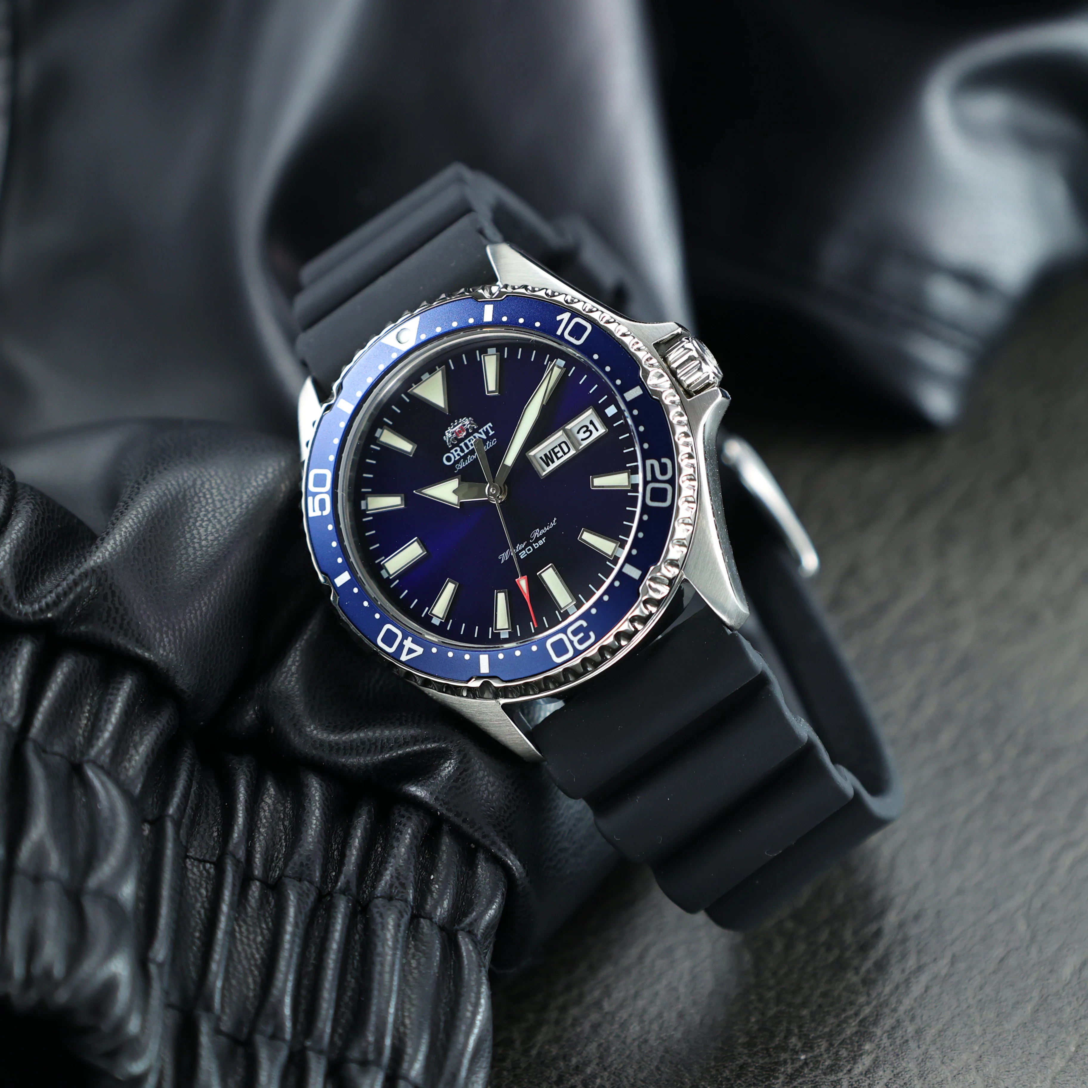 Orient Original Japanese watch Automatic Mechanical Watches Men's Watch  20Bar  Waterproof  week display sport watch