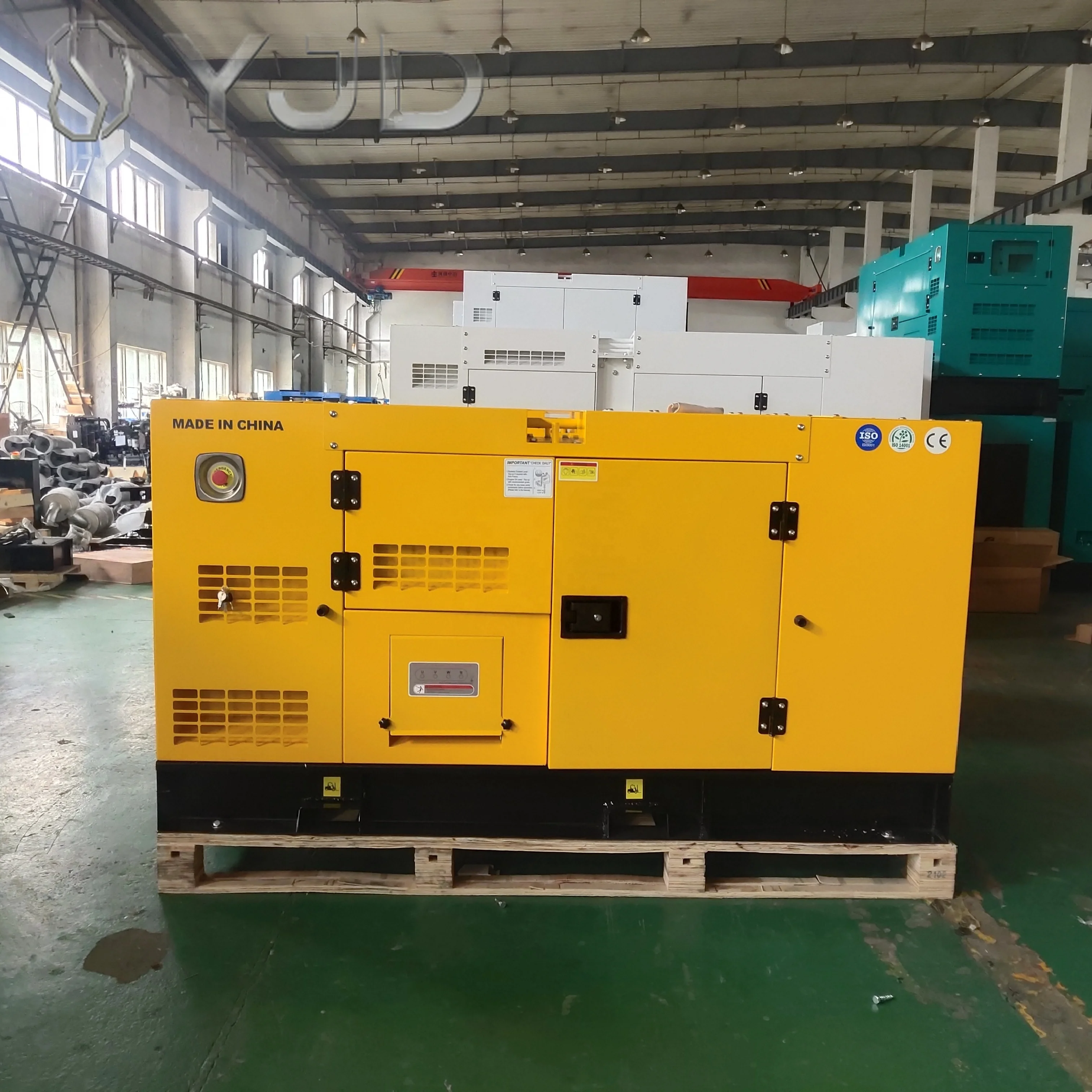 DYJD Cheap Price 60hz IUZU Genset 50 Kva Japan Denyo Silent Generator 40kw diesel Generator Set 50kva