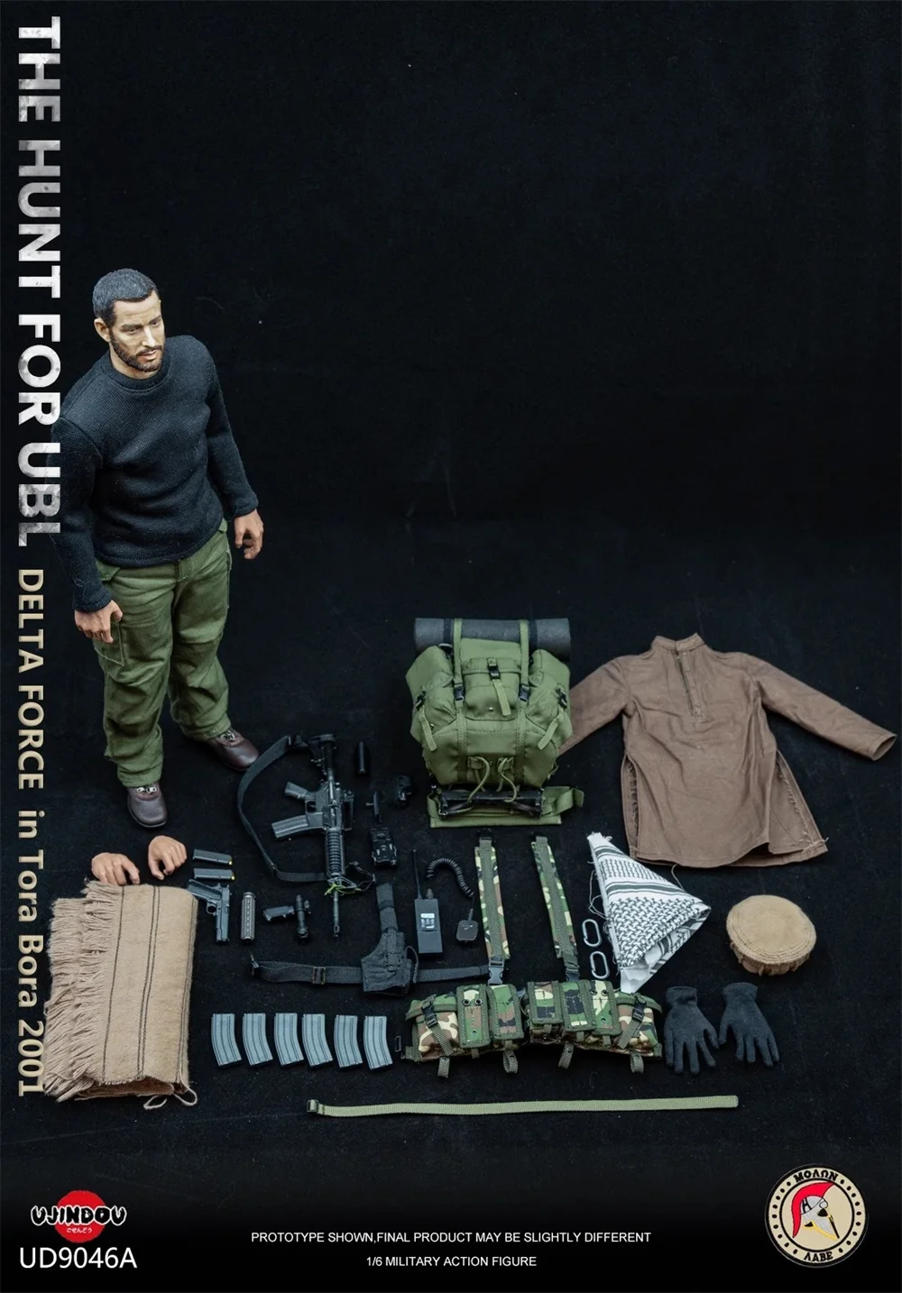 

In Stock Scale 1/6th 2 Version Hunt Action Figure Soldier Operation Unit 2001 UJINDOU UD9046B UJINDOU UD9046A Full Set For Fans