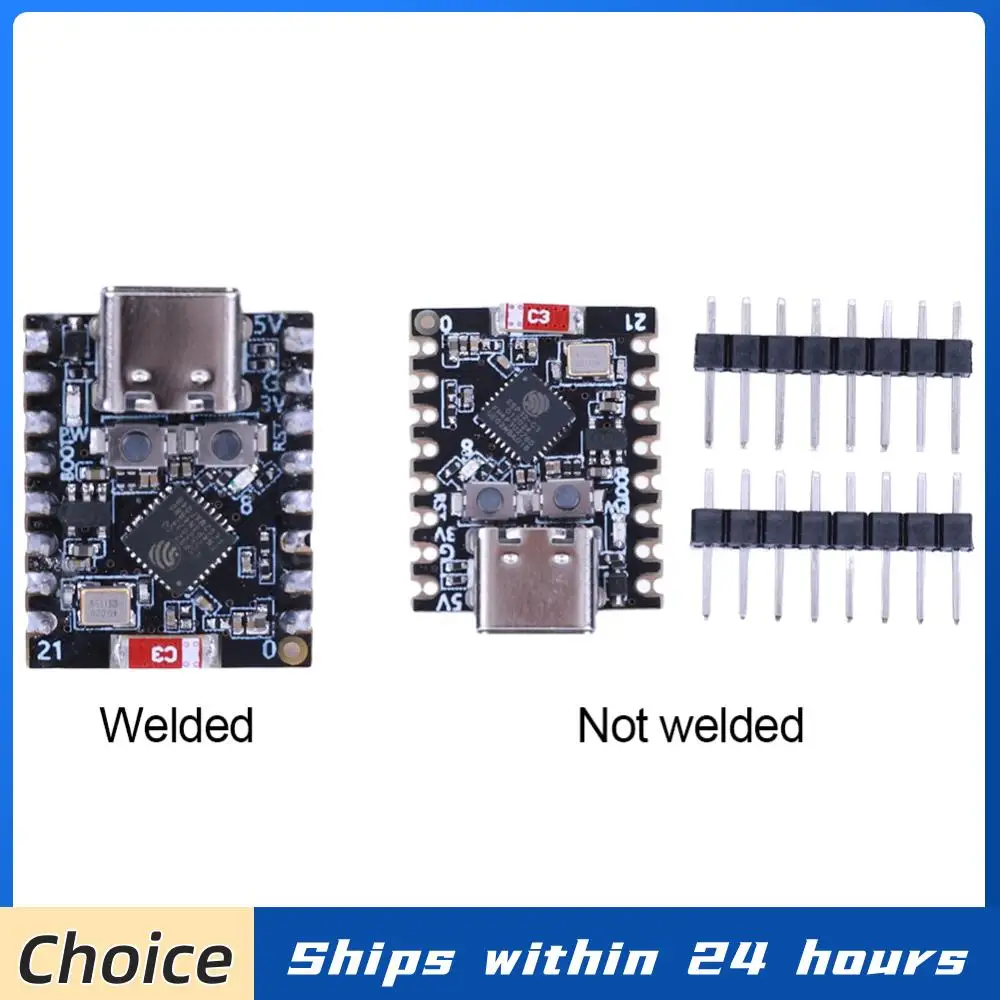 

1-10 шт. плата SuperMini, совместимая с Arduino, на базе ESP32-C3, модуль Wi-Fi и Bluetooth, 32-битный RISC-V, низкое энергопотребление, для разработки IoT
