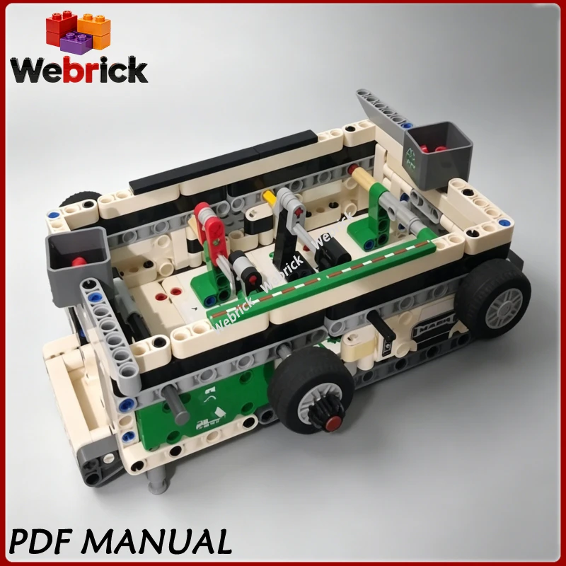 Foosball Table MOC Blocks Mini Soccer Play Set Small Particle Bricks Indoor Desktop Decor Ornament 341pcs - view 2