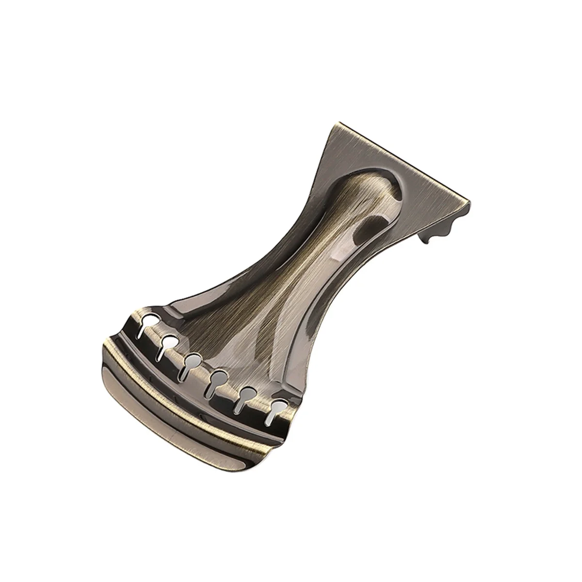 SLQZT สังกะสีอัลลอยด์ Tailpiece สําหรับ Dobro 6 Strings Resonator ซ่อมกีตาร์เปลี่ยนอุปกรณ์กีตาร์ไฟฟ้า