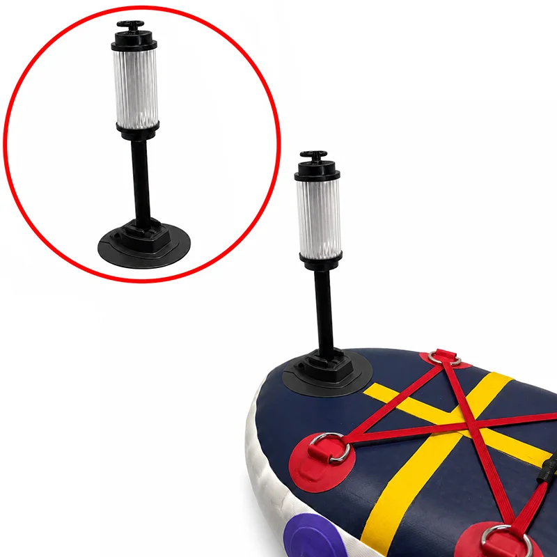 1Set Waterproof Night Light for Outdoor Swimming Float/SUP Board Sports Atmosphere Lamp with 10cm Support Rod Mount Base Kit