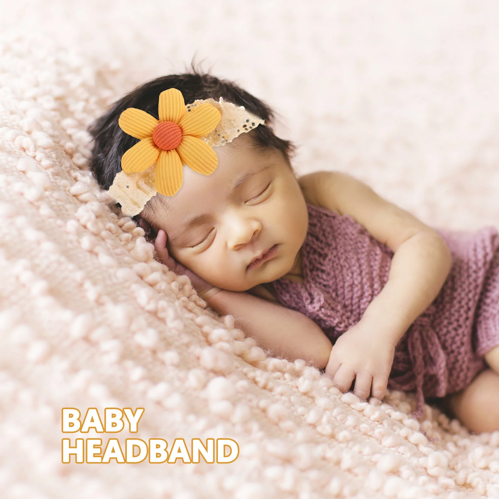 

2 шт. нейлоновые повязки на голову с цветочным узором для девочек, мягкие эластичные ободки для волос для новорожденных, малышей, для фотосессий, аксессуары для волос для младенцев