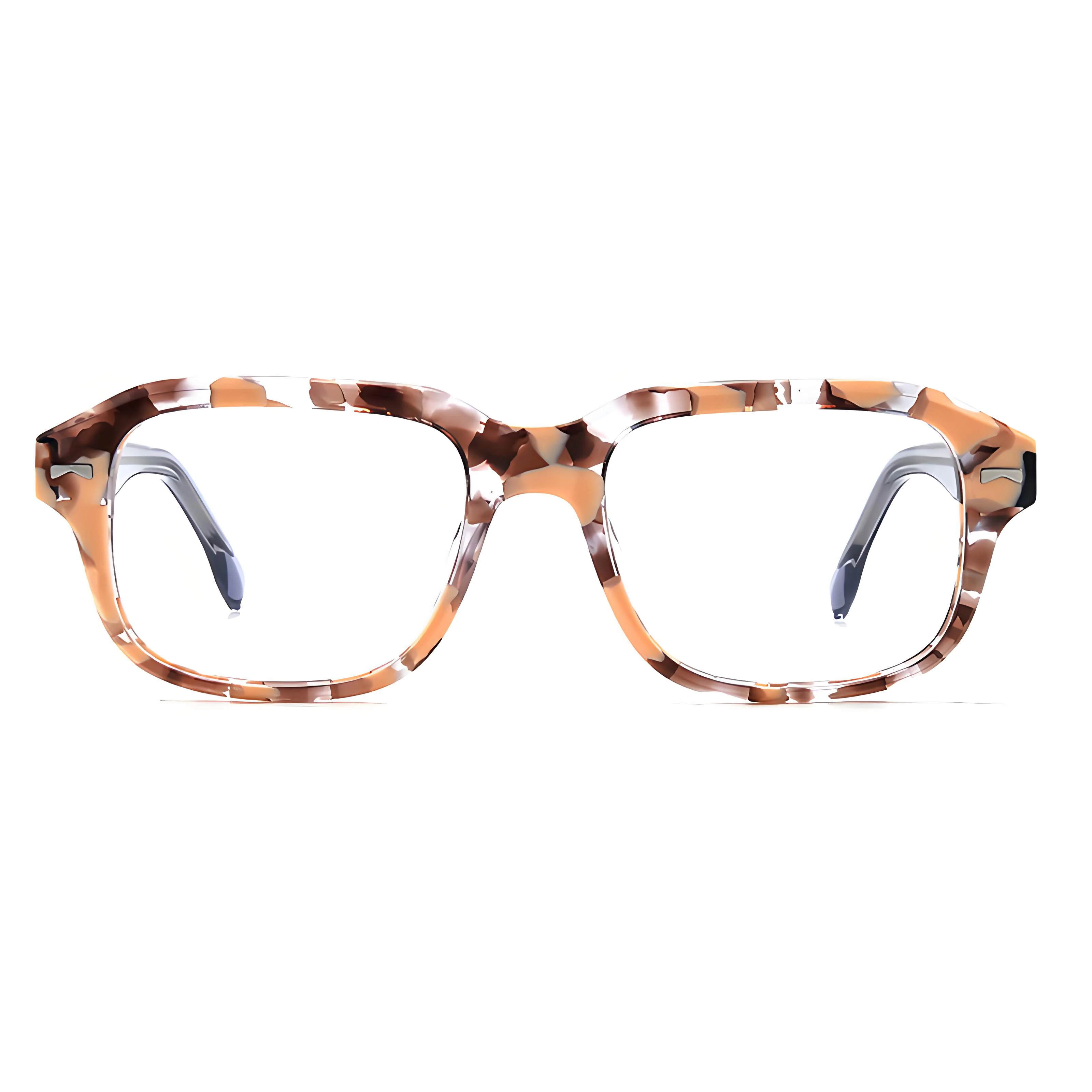 

Trendy Square Acetate Glasses Frame Blue Light Blocking Prescription Optical Lenses Unisex Reading Glasses Myopia Correction