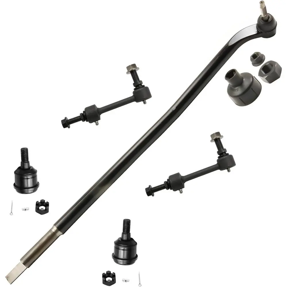 

4WD 5-Piece Suspension Kit for 2014-2018 2500 & 2013-2018 3500 Trucks, 2 Upper Ball Joints, 1 Outer Tie Rod, 2 Sway Bar End Link