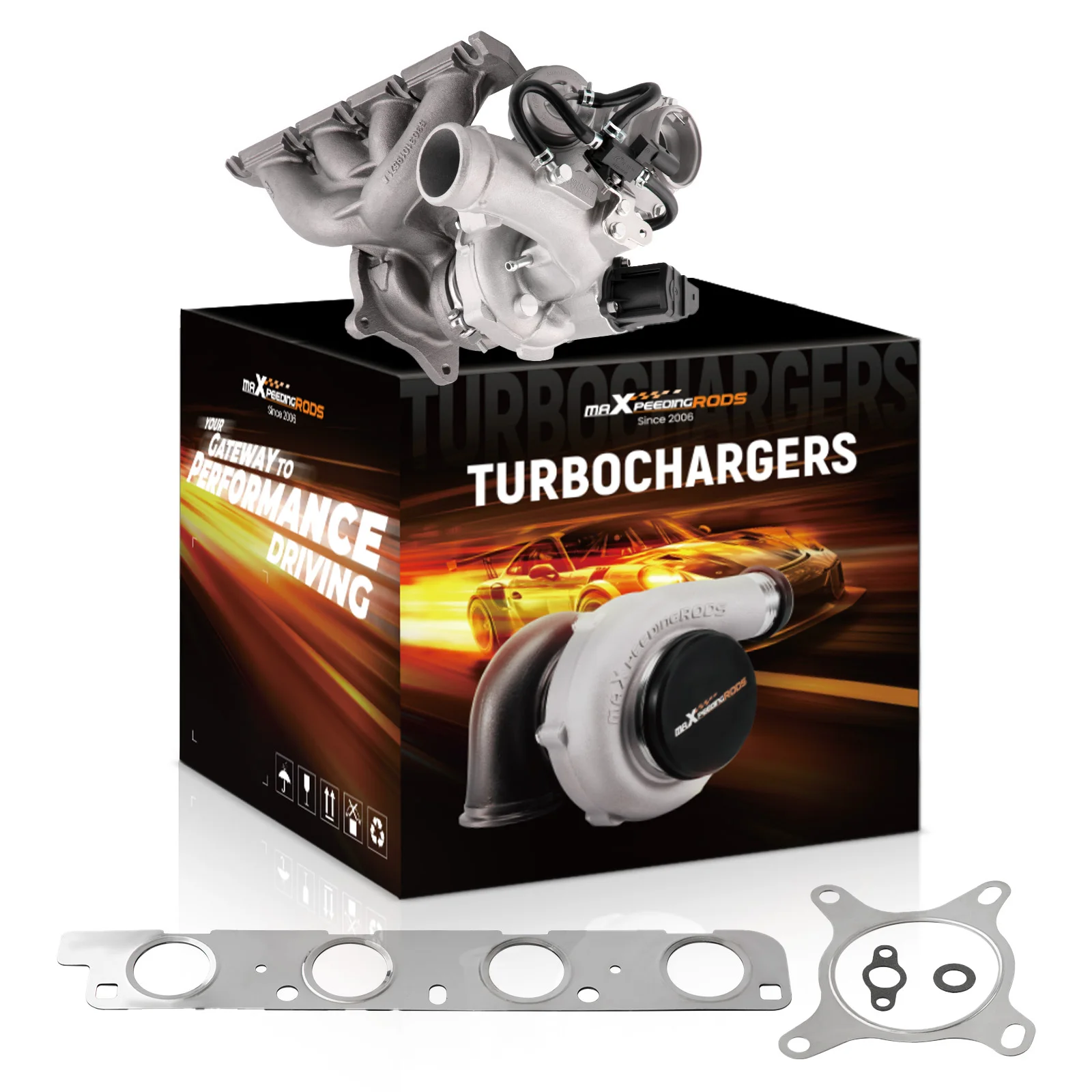 For MaXpeedingrods Brand New K03 Turbolader Turbocharger for Audi A3 for VW Golf V GTI Passat 2.0 TFSI 147kW 200PS AXX BWA BPY