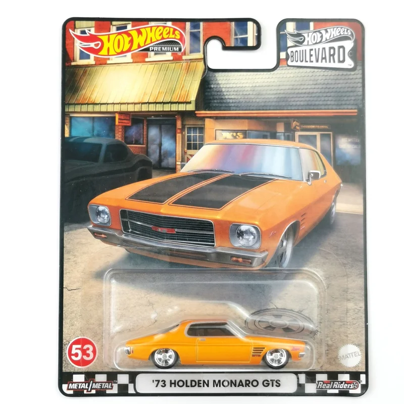 

Hot Wheels Boulevard 73 HOLDEN MONARO GTS 1/64 Collection Metal Die-Cast Car GJT68