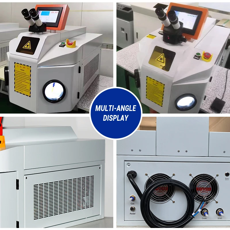 100W Desktop YAG Laser Welder – High-Energy Pulse Welding for Jewelry, Molds, and Small Metal Components with Precision