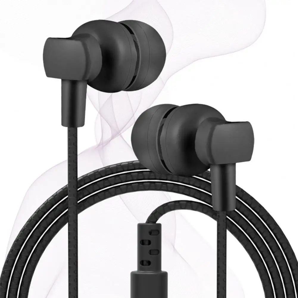 Mobile In Ear 3.5 Wired Headphones Sport Earphone Sport Earbuds Headset Music Earphones For Phones PC