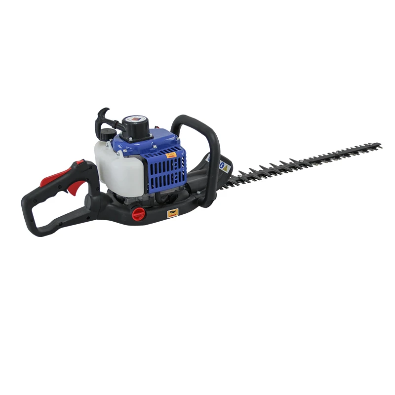 FMHT230B two stroke greenlawn  green plants fence  landscape zone engineering hedge trimmer